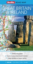 Cover: Great Britain & Ireland Berlitz Road Map - Berlitz Publishing Company