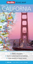 Cover: California Berlitz Road Map - Berlitz Publishing Company