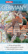 Cover: Germany Berlitz Road Map - Berlitz Publishing Company
