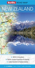 Cover: New Zealand Berlitz Road Map - Berlitz Publishing Company