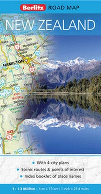 Abbildung von: New Zealand Berlitz Road Map - Berlitz Publishing Company