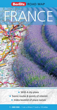 Enlarge image Cover: France Berlitz Road Map - Berlitz Publishing Company