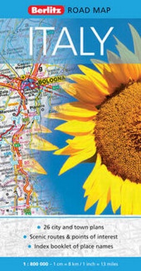 Enlarge image Cover: Italy Berlitz Road Map - Berlitz Publishing Company