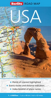 Enlarge image Cover: USA Berlitz Road Map - Berlitz Publishing Company