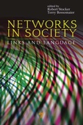 Cover: Networks in Society - Pan Stanford Publishing Pte Ltd