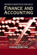 Cover: Advances In Quantitative Analysis Of Finance And Accounting (Vol. 5) - World Scientific Publishing Co Pte Ltd
