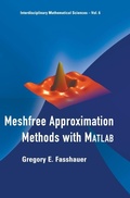 Cover: Meshfree Approximation Methods With Matlab (With Cd-rom) - World Scientific Publishing Co Pte Ltd