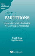 Cover: Partitions: Optimality And Clustering - Volume I: Single-parameter - World Scientific Publishing Co Pte Ltd