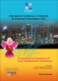Cover: Electromagnetic Materials - Proceedings Of The International Conference On Materials For Advanced Technologies (Symposium P) - World Scientific Publishing Co Pte Ltd