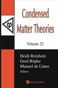 Cover: Condensed Matter Theories, Volume 22 - Proceedings Of The International Workshop - World Scientific Publishing Co Pte Ltd