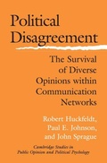 Cover: Political Disagreement - Cambridge University Press