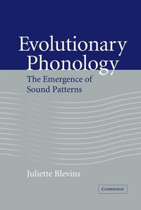 Enlarge image Cover: Evolutionary Phonology - Cambridge University Press