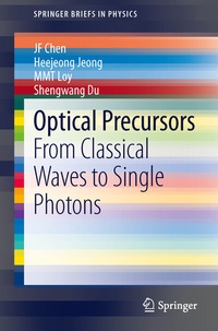 Abbildung von: Optical Precursors - Springer