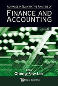 Cover: Advances In Quantitative Analysis Of Finance And Accounting (Vol. 6) - World Scientific Publishing Co Pte Ltd