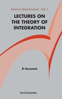 Enlarge image Cover: Lectures On The Theory Of Integration - EPB Publishers Pte Ltd