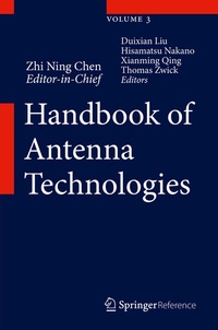 Enlarge image Cover: Handbook of Antenna Technologies - Springer