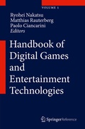 Cover: Handbook of Digital Games and Entertainment Technologies - Springer