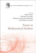 Cover: Topics In Mathematical Analysis - World Scientific Publishing Co Pte Ltd