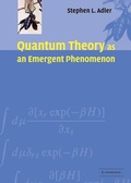 Cover: Quantum Theory as an Emergent Phenomenon - Cambridge University Press