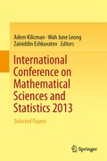 Cover: International Conference on Mathematical Sciences and Statistics 2013 - Springer