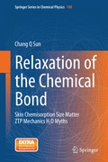Cover: Relaxation of the Chemical Bond - Springer