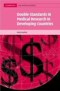 Cover: Double Standards in Medical Research in Developing Countries - Cambridge University Press
