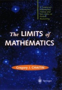 Enlarge image Cover: The Limits of Mathematics - Springer