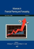 Cover: Advances in Financial Planning and Forecasting - Airiti Lab.