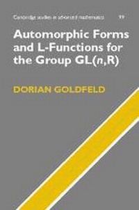 Abbildung von: Automorphic Forms and L-Functions for the Group GL(n,R) - Cambridge University Press
