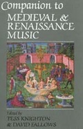 Cover: Companion to Medieval and Renaissance Music - University of California Press