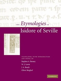 Abbildung von: The Etymologies of Isidore of Seville - Cambridge University Press