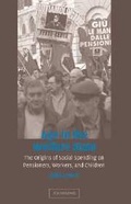 Cover: Age in the Welfare State - Cambridge University Press