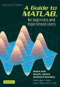 Enlarge image Cover: A Guide to MATLAB - Cambridge University Press