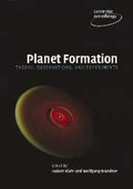 Cover: Planet Formation - Cambridge University Press