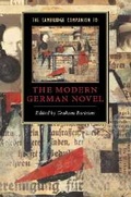 Cover: The Cambridge Companion to the Modern German Novel - Cambridge University Press