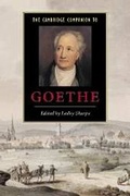 Cover: The Cambridge Companion to Goethe - Cambridge University Press