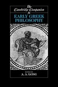Cover: The Cambridge Companion to Early Greek Philosophy - Cambridge University Press