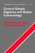 Cover: Central Simple Algebras and Galois Cohomology - Cambridge University Press