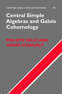 Abbildung von: Central Simple Algebras and Galois Cohomology - Cambridge University Press