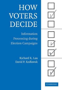 Enlarge image Cover: How Voters Decide - Cambridge University Press