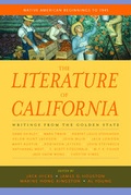 Cover: The Literature of California, Volume 1 - University of California Press