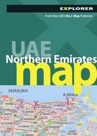 Abbildung von: UAE Northern Emirates Map - Explorer Publishing