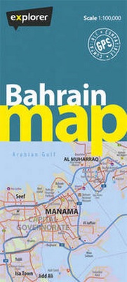 Enlarge image Cover: Bahrain Country Map - Explorer Publishing