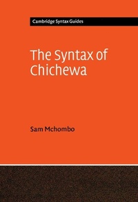 Enlarge image Cover: The Syntax of Chichewa - Cambridge University Press