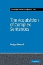 Cover: The Acquisition of Complex Sentences - Cambridge University Press