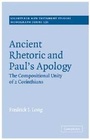 Cover: Ancient Rhetoric and Paul's Apology - Cambridge University Press
