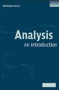 Cover: Analysis - Cambridge University Press