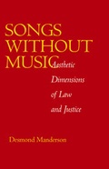 Cover: Songs without Music - University of California Press