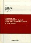 Cover: Tables Of Clebsch-gordan, Racah And Subduction Coefficients Of Su (N) Groups - EPB Publishers Pte Ltd