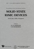 Cover: Solid State Ionic Devices - Proceedings Of The International Seminar - EPB Publishers Pte Ltd